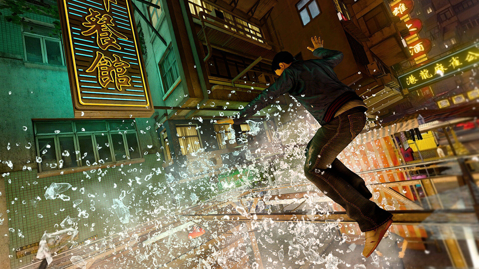 Hong Kong Crime Thriller - Sleeping Dogs Game Background