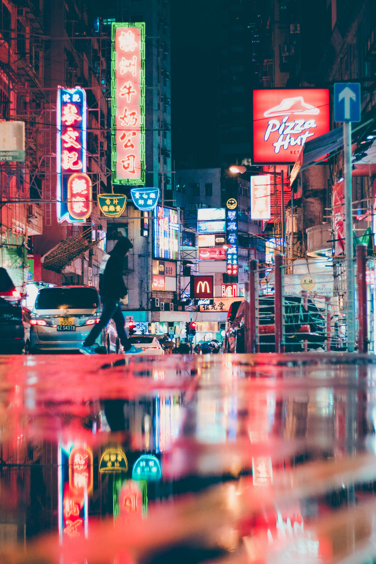 Hong Kong Neon Light Streets