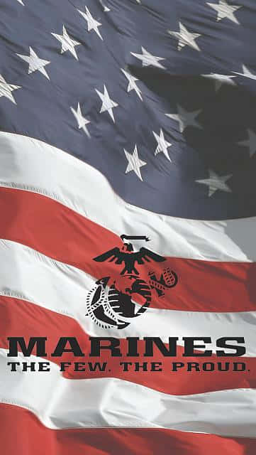 Honor The Bravery Of The Us Marine Corps Background