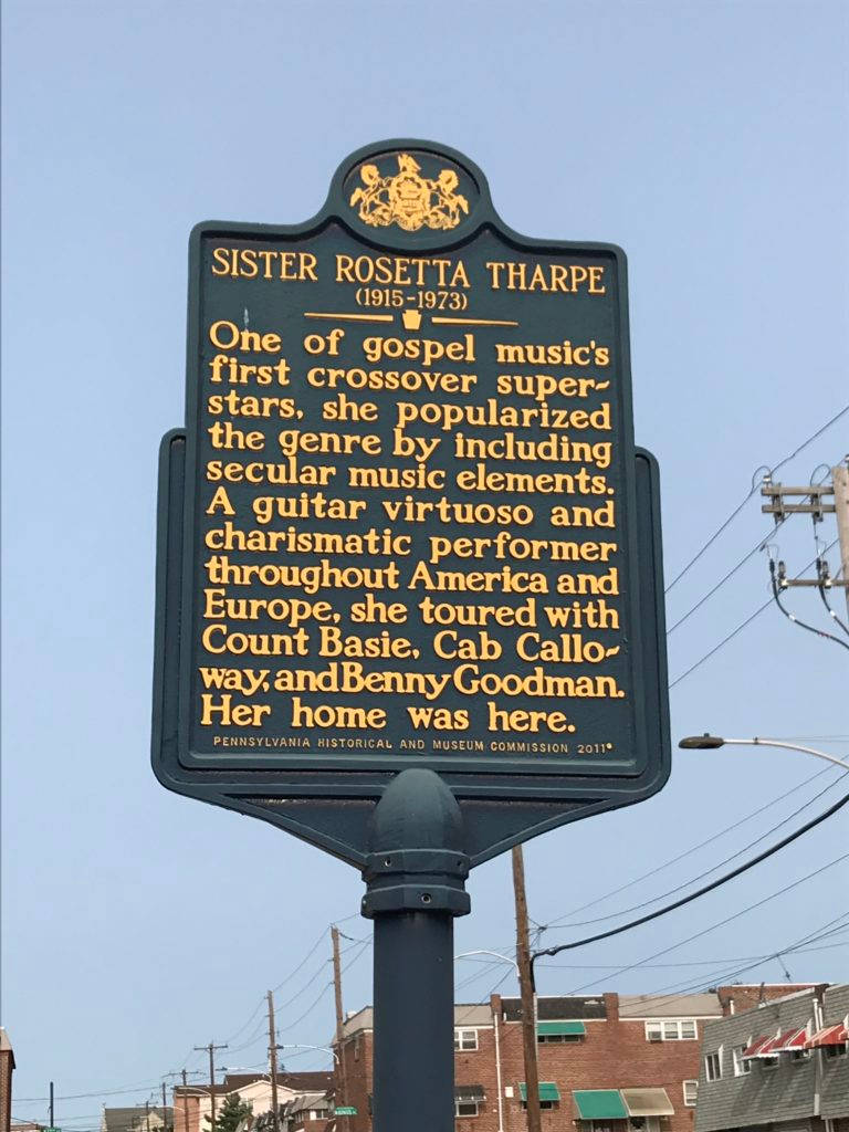 Honorary Monument Of Sister Rosetta Tharpe Background