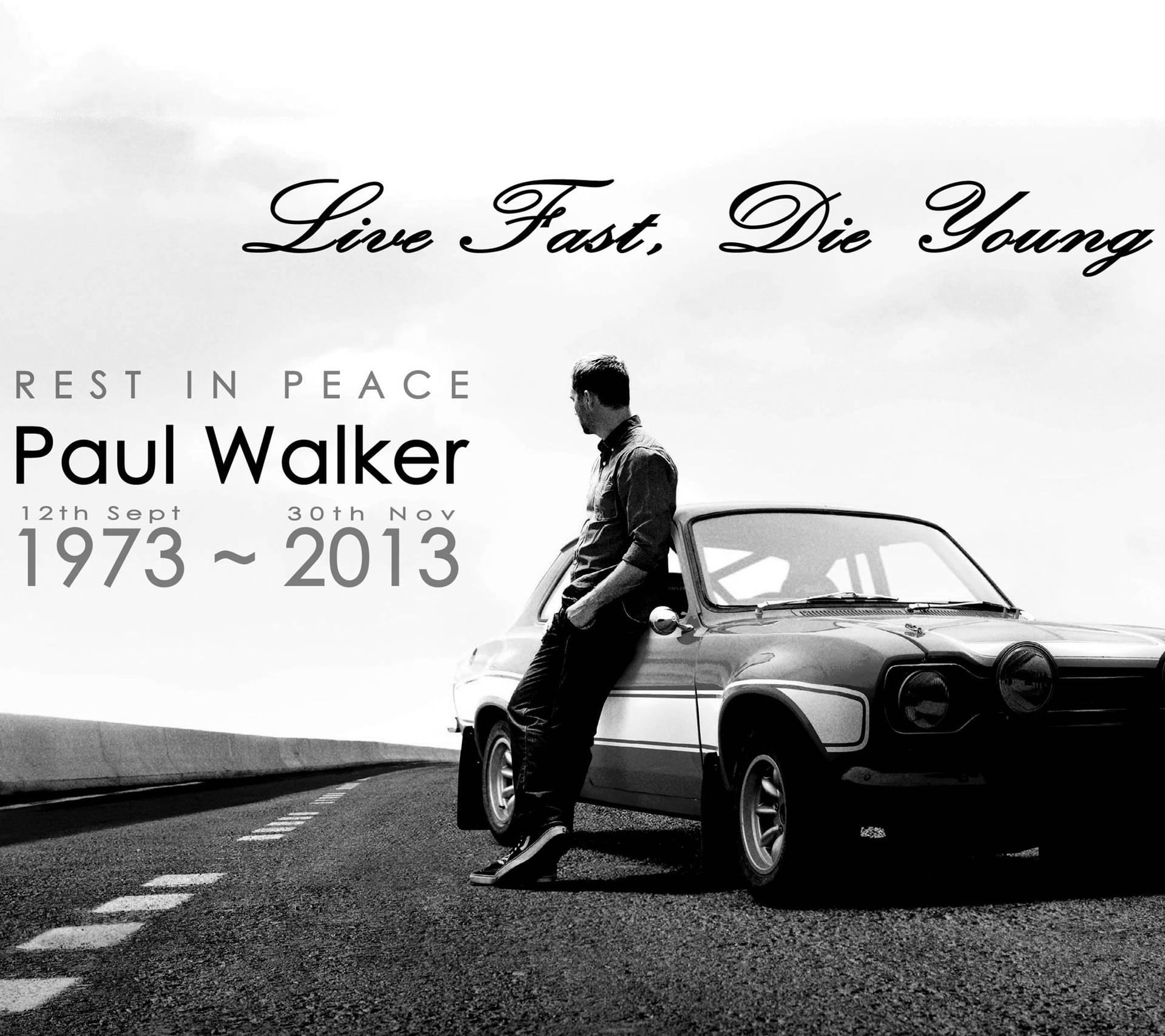 Honoring Paul Walker Background