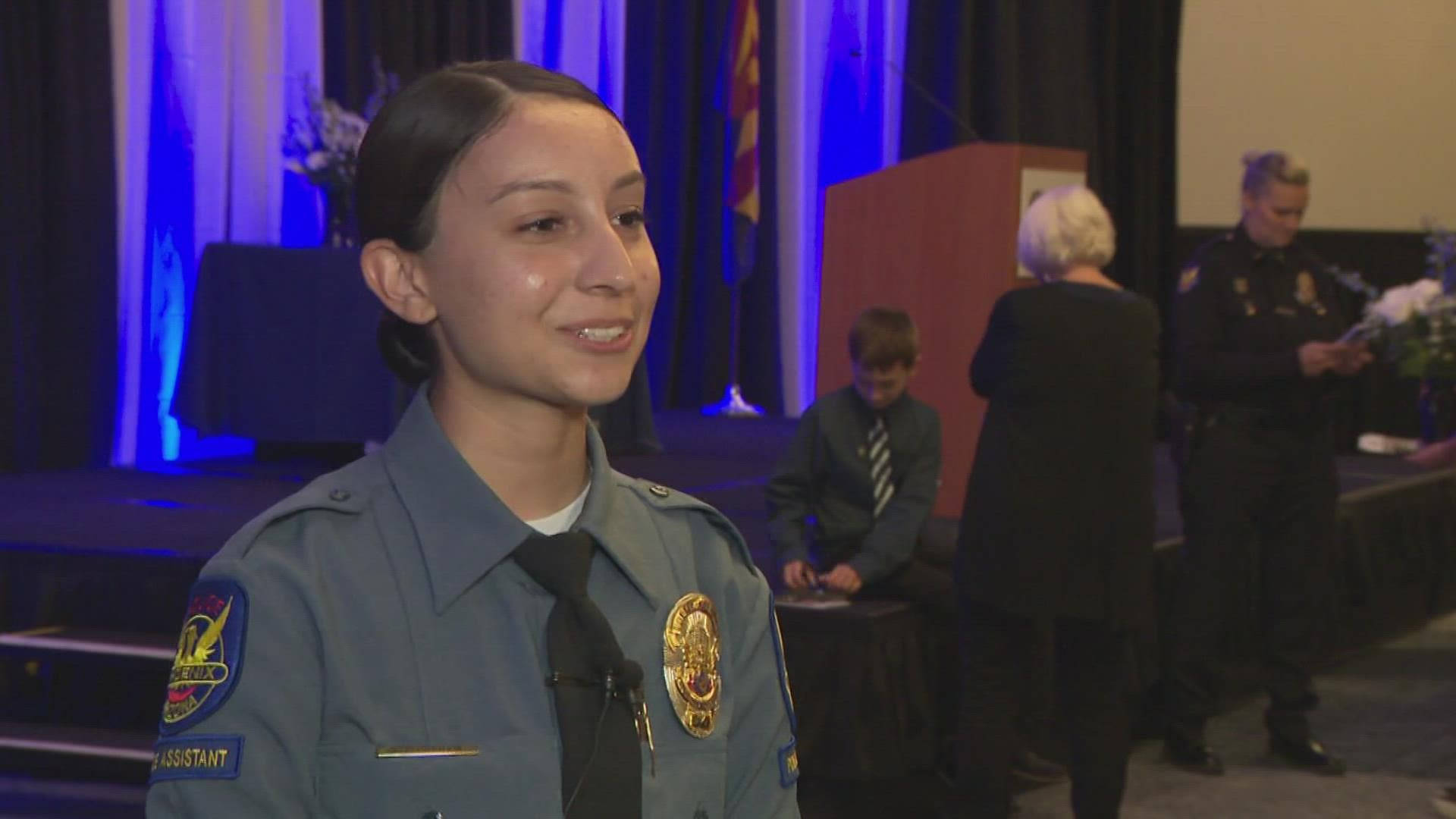 Honoring Women Police Officer Background