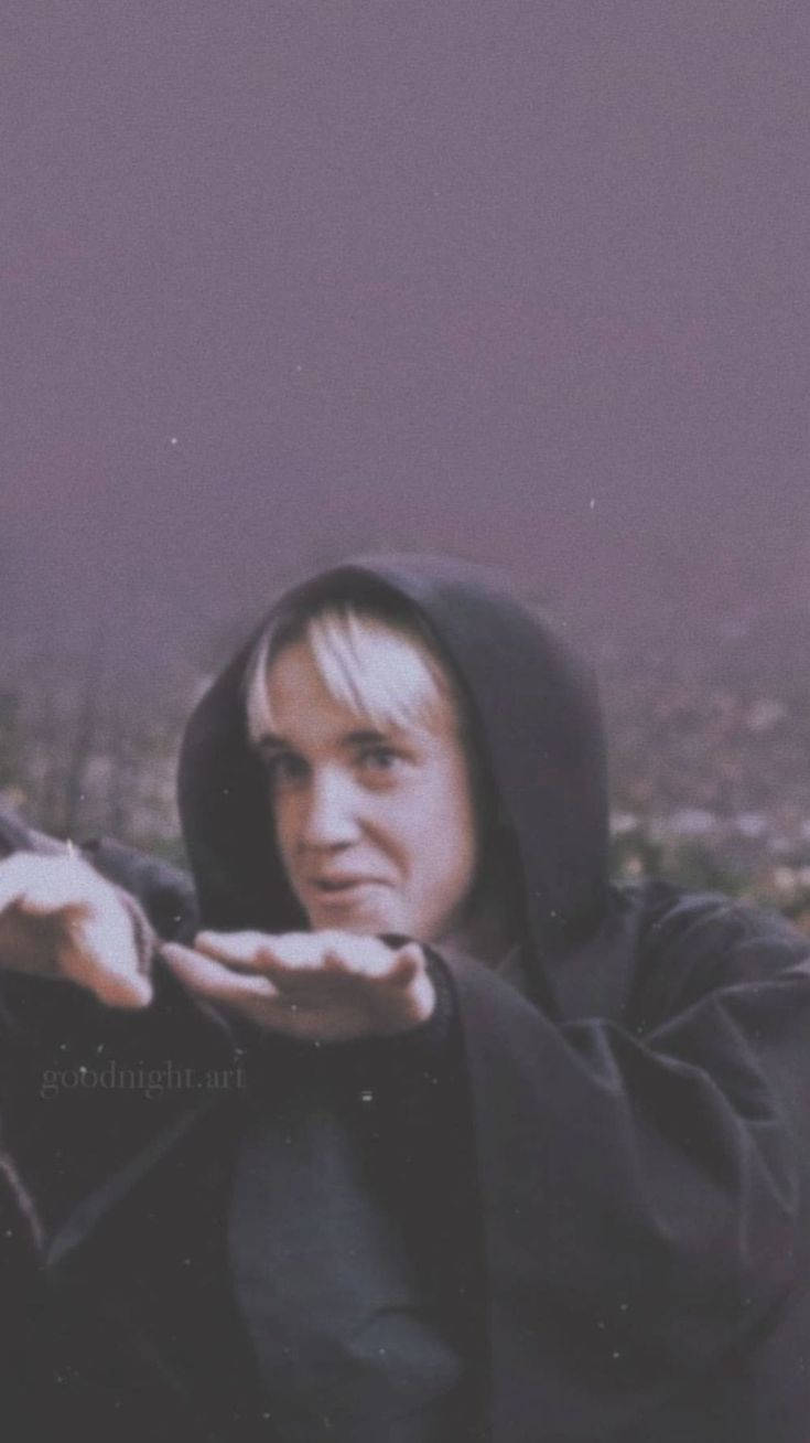 Hooded Draco Malfoy Aesthetic