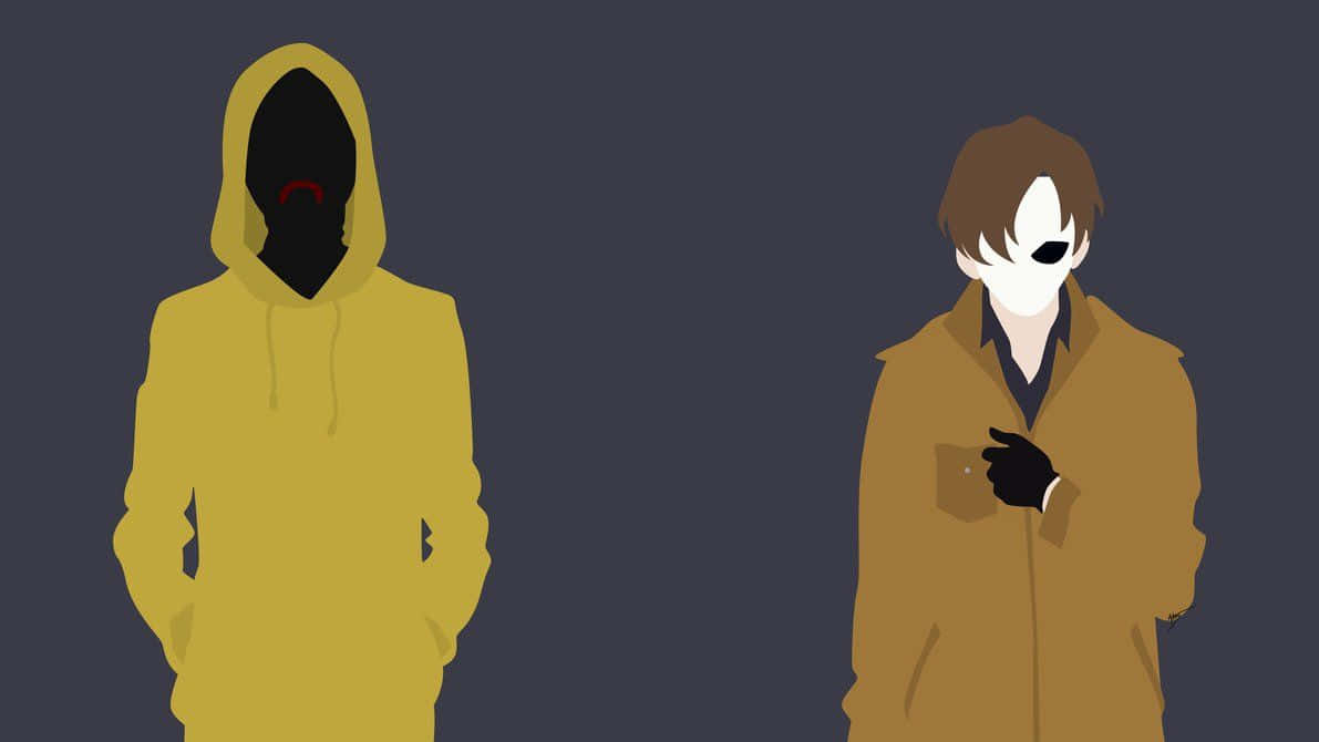 Hoodie And Mask Creepypasta Background