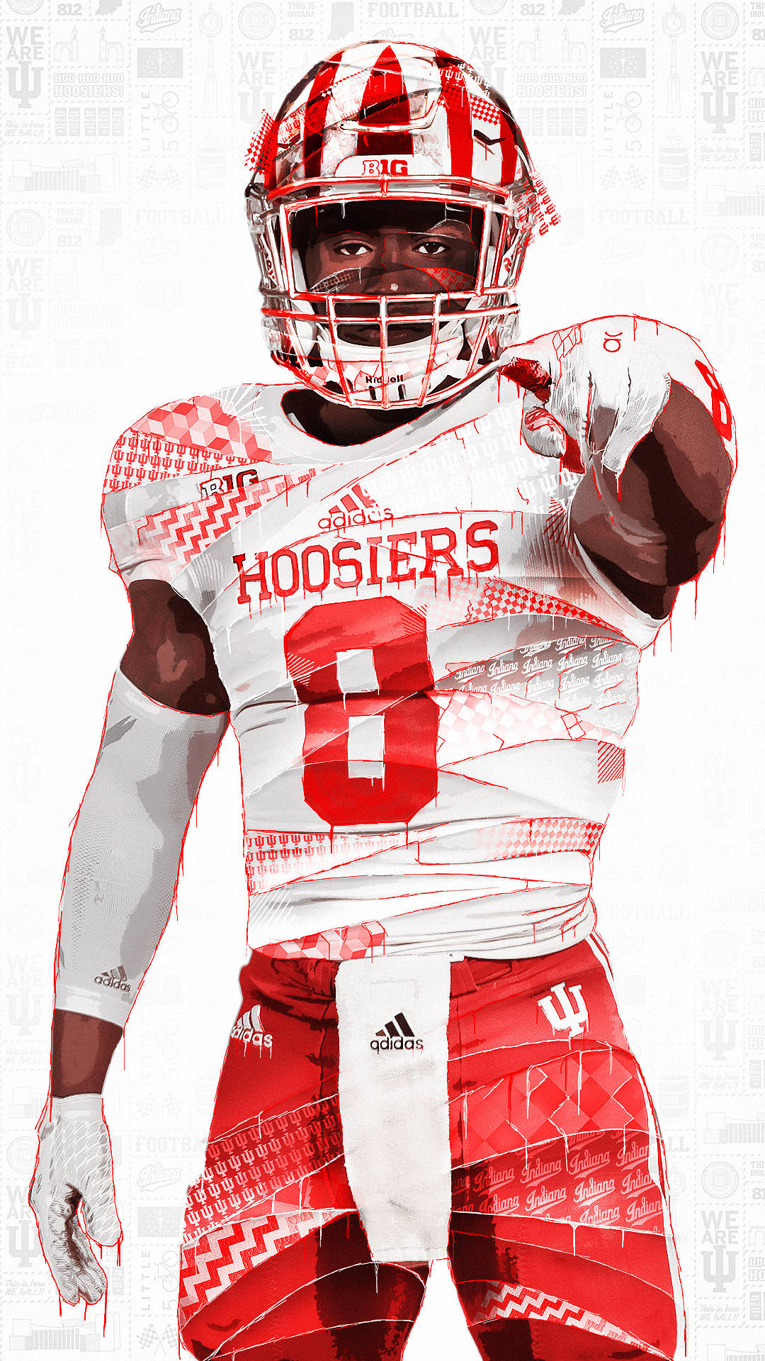 Hoosiers College Football Player Background