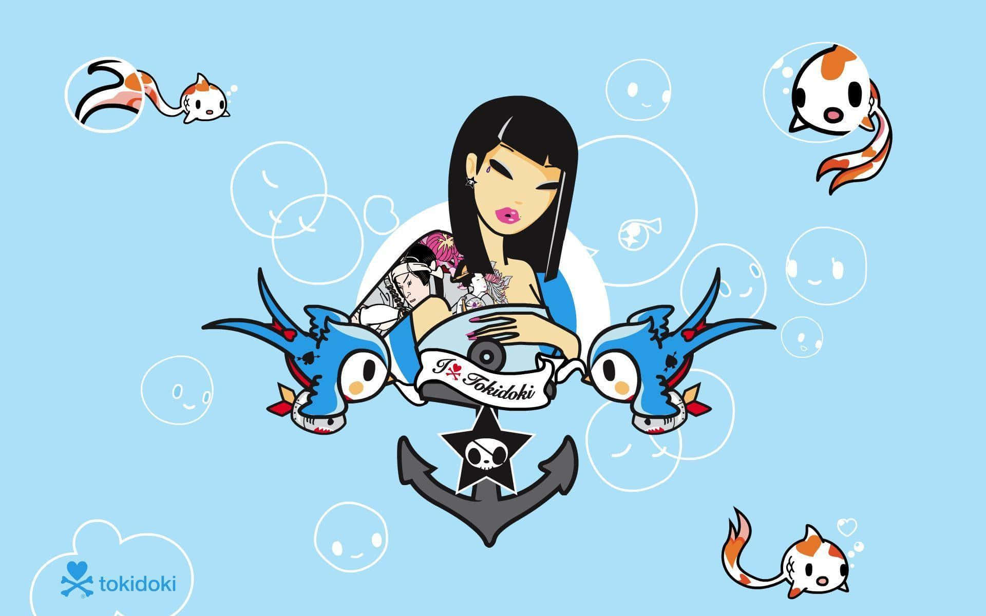 Hop On Board For A Wild Journey With Tokidoki! Background