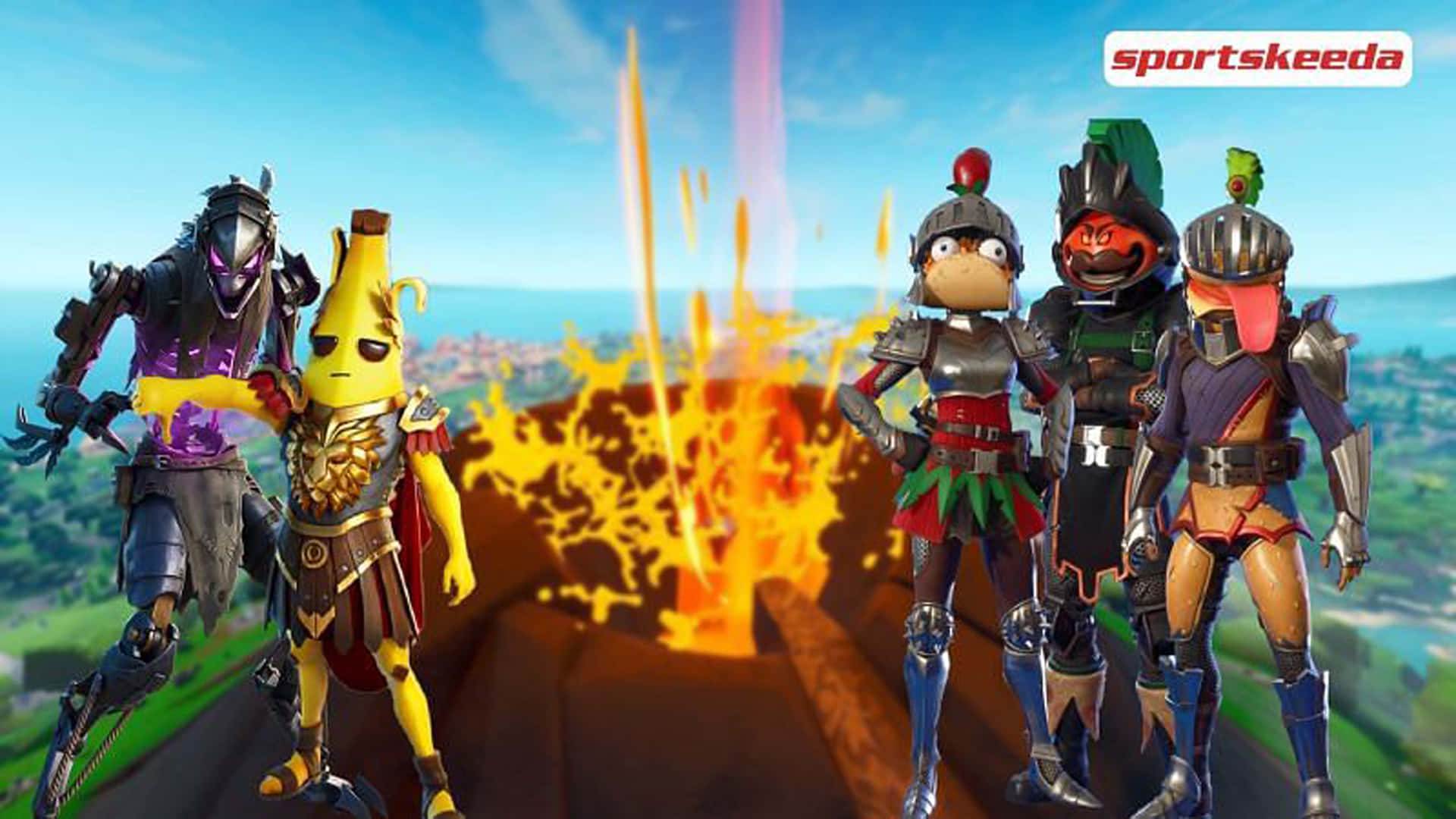 Hop On The Battle Bus As Fortnite Chapter 2 Season 7 Takes Off! Background