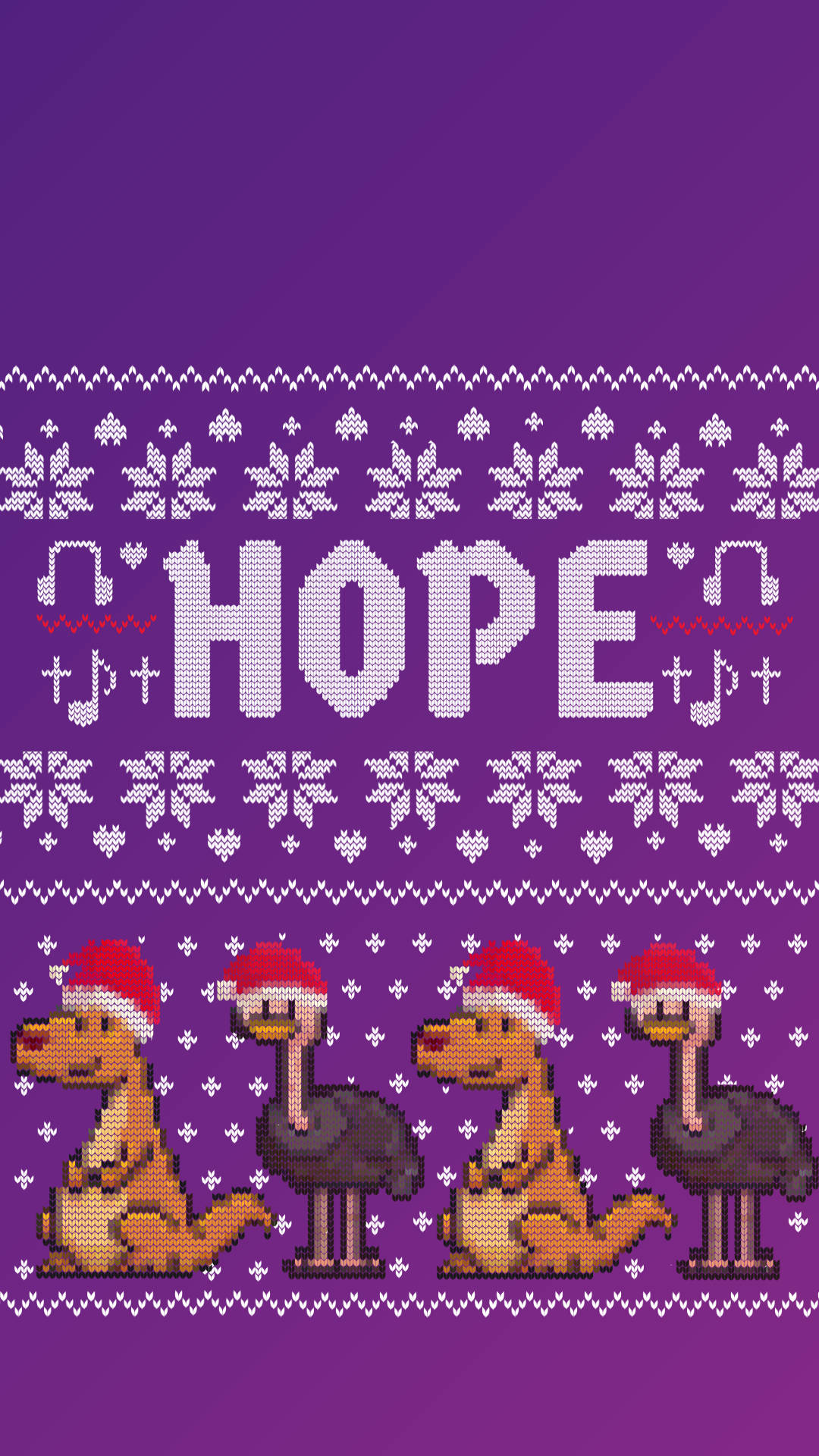 Hope Christmas Phone Background