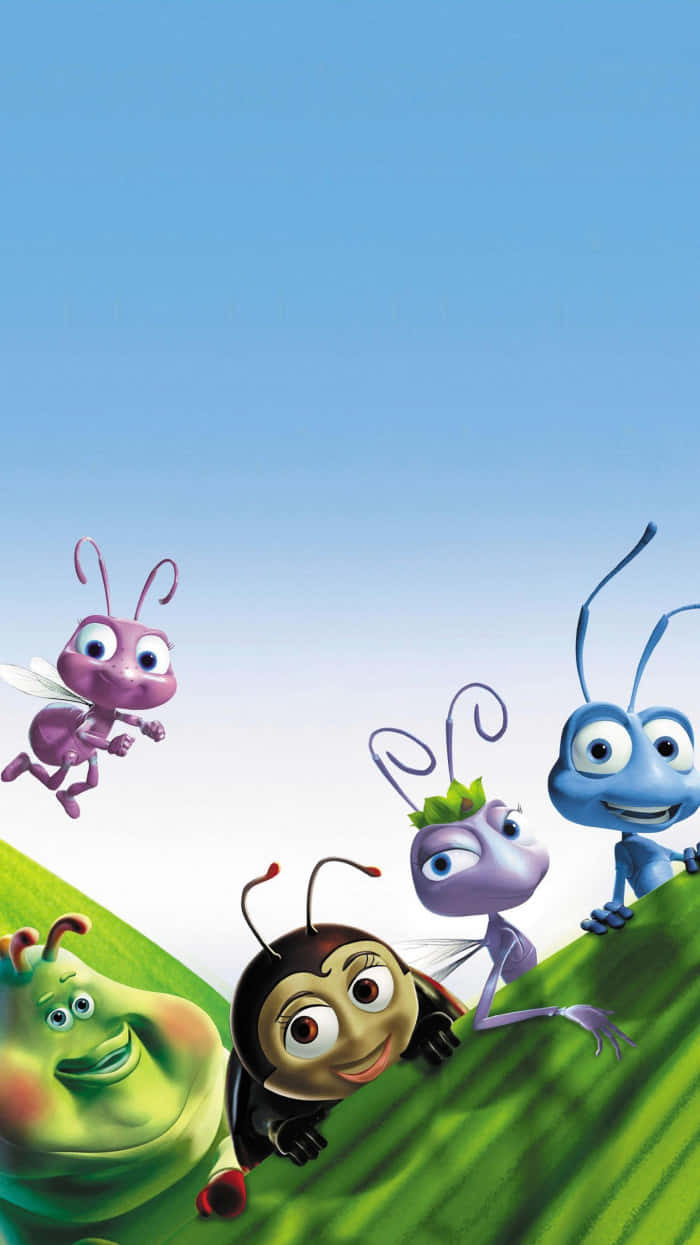 Hopeful Journey - Flik The Ant On His Adventurous Voyage Background