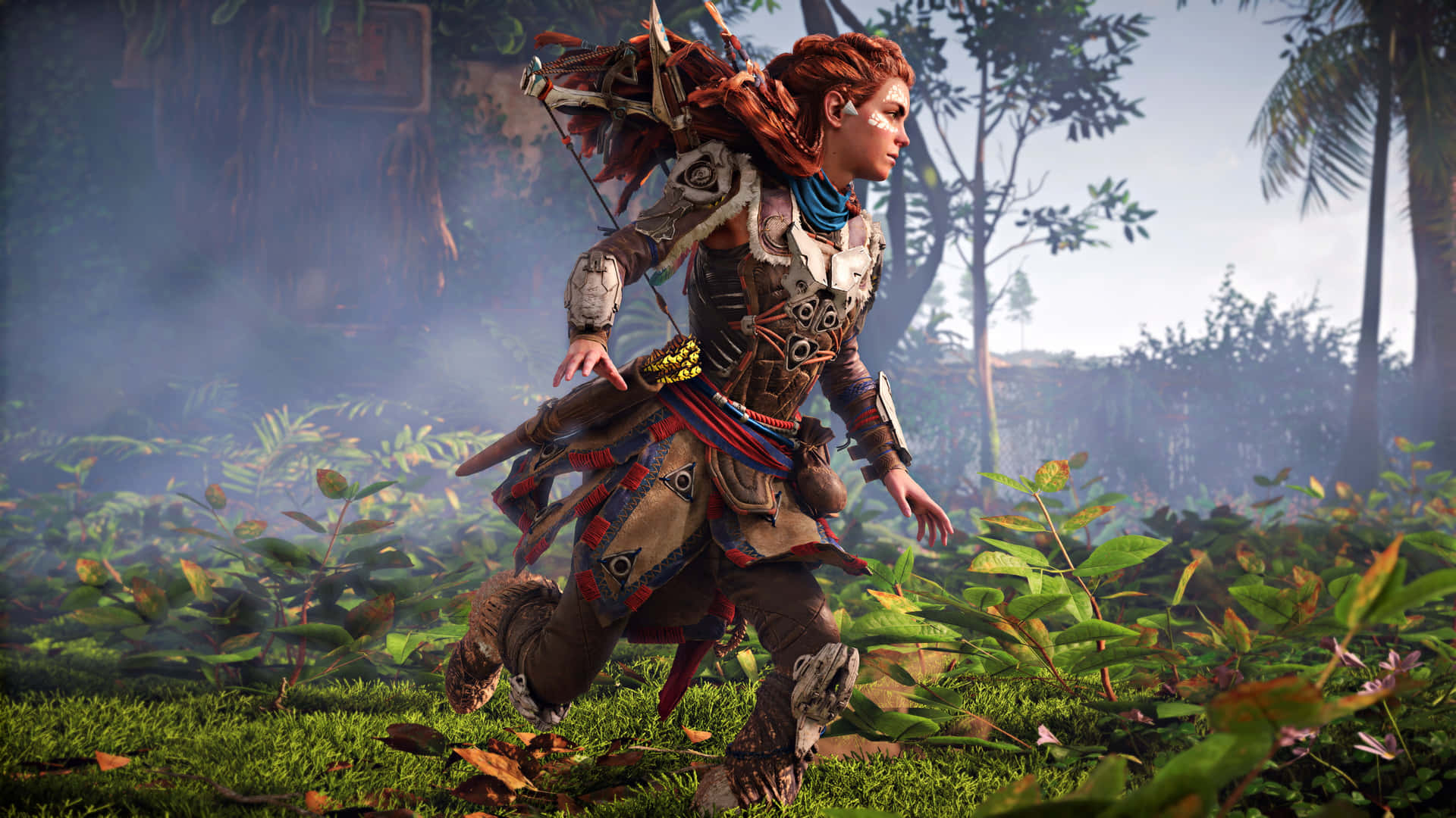 Horizon Forbidden West Aloy Running