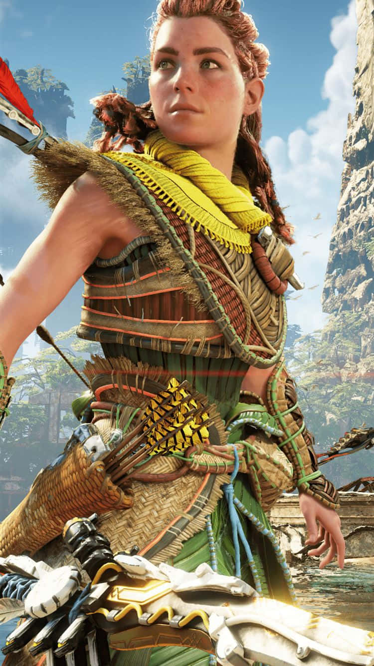 Horizon Forbidden West Aloy Background