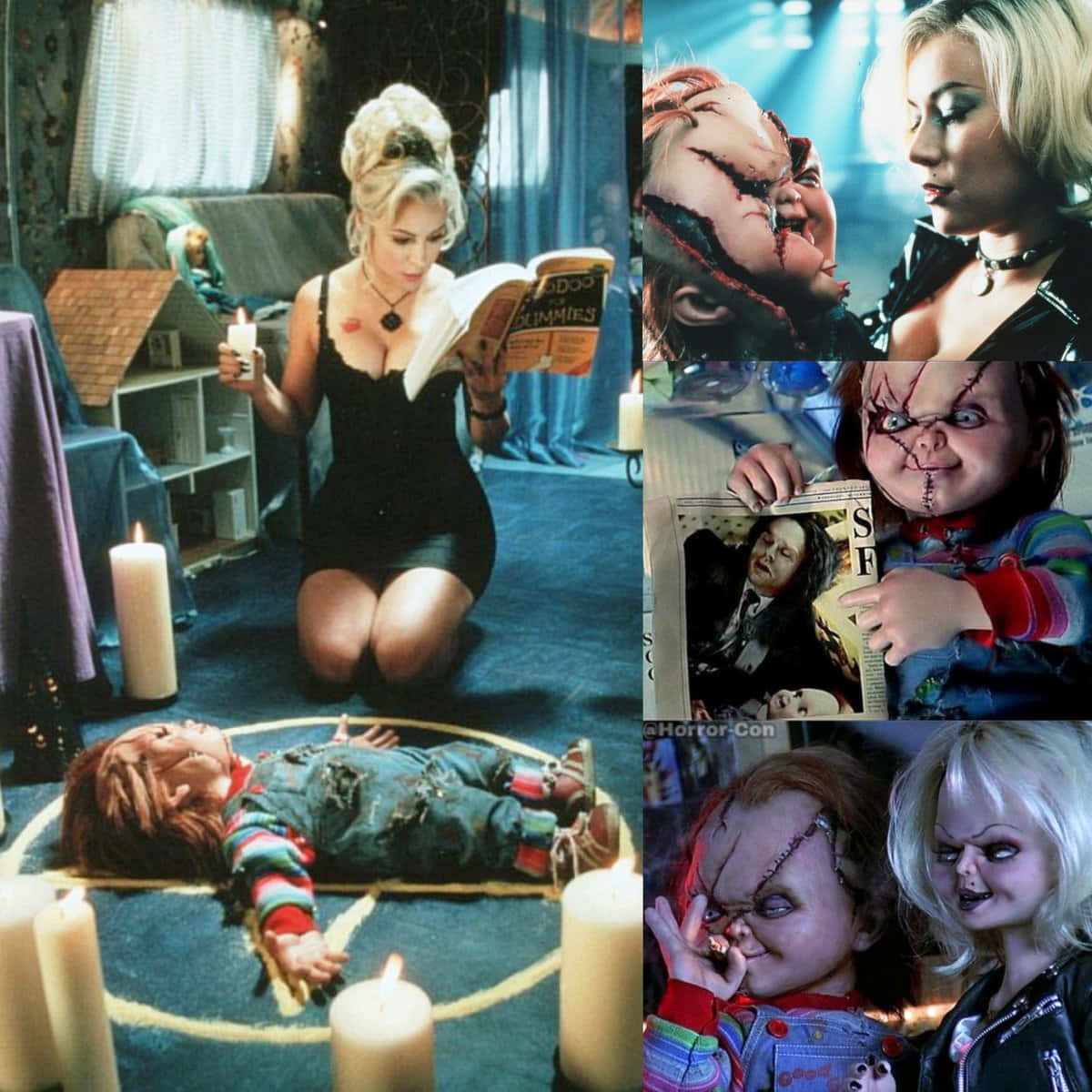 Horror Icons Chucky And Tiffany