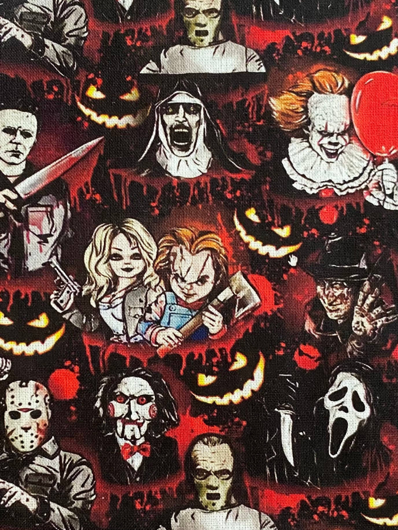 Horror Movie Collage Nice Art Background