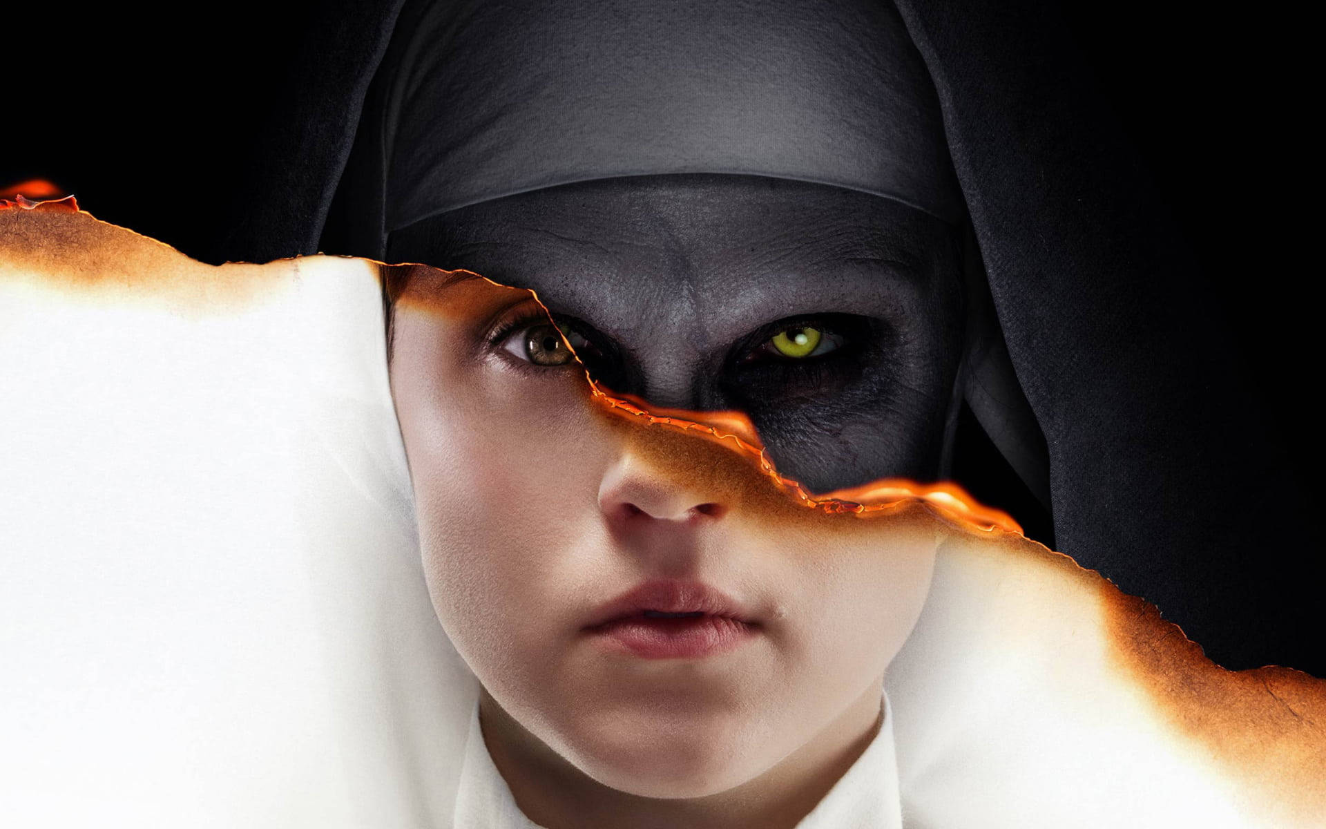 Horror Villain The Nun Background