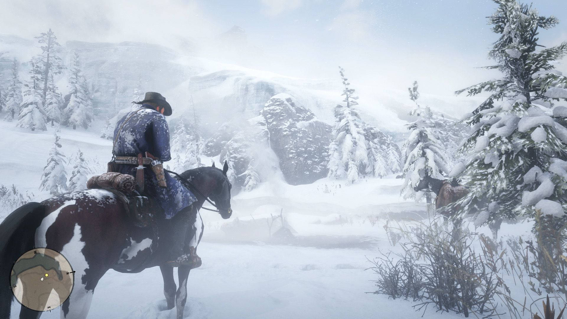 Horse Red Dead Redemption 2 Winter Forest