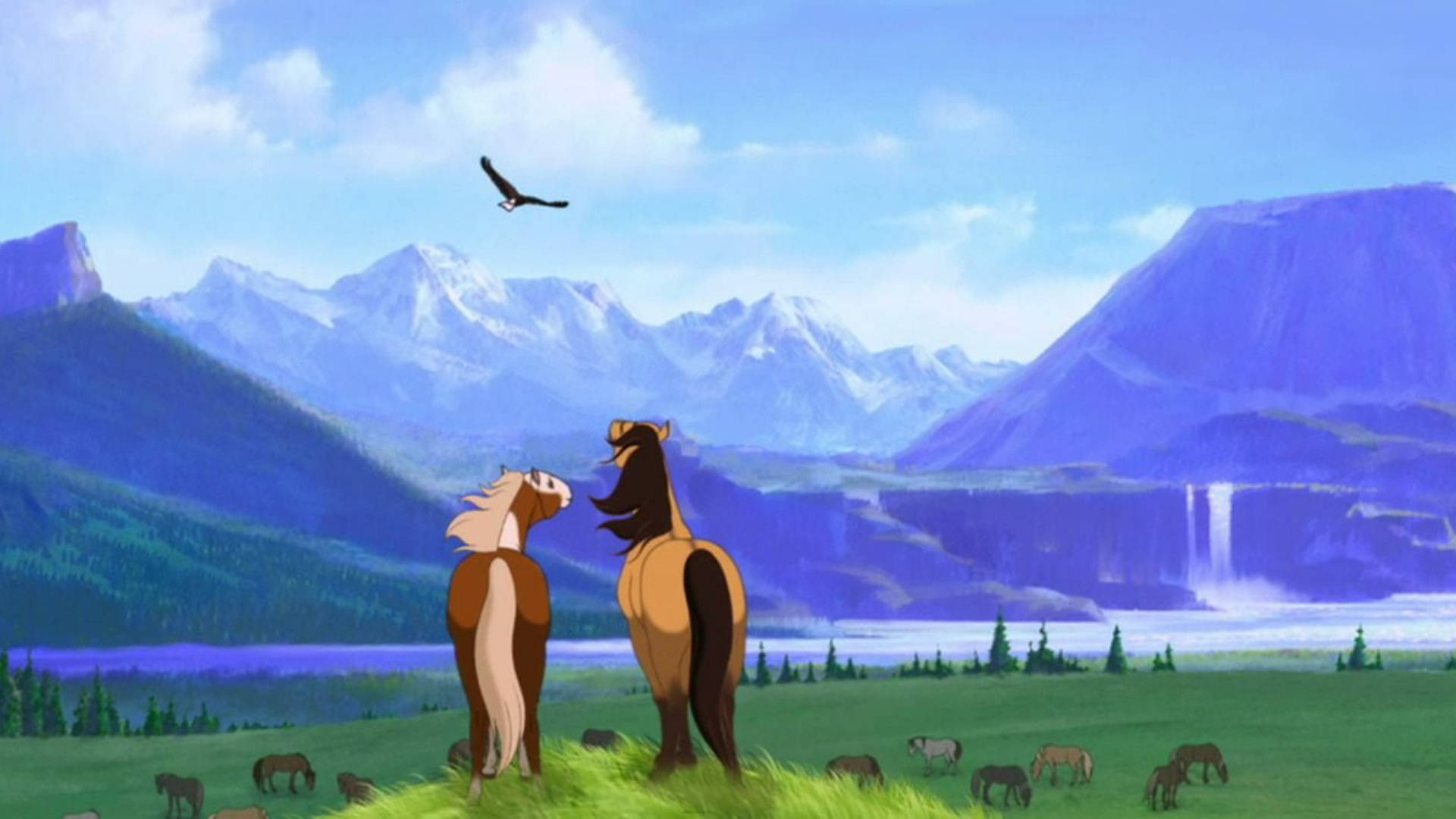 Horses From The Spirit Stallion Of The Cimarron Movie