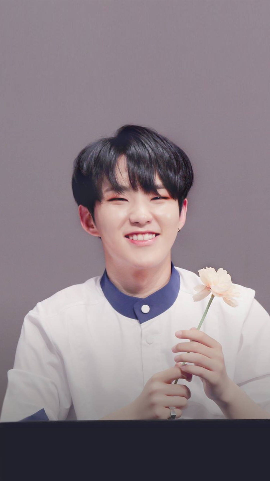 Hoshi At A Fan Signing Event Background
