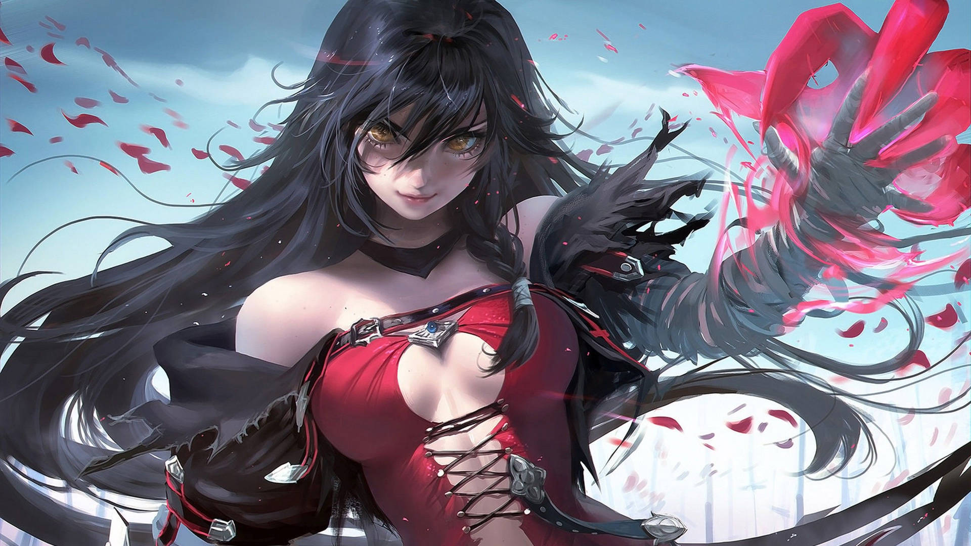 Hot Girl Tales Of Berseria Velvet Crowe Background