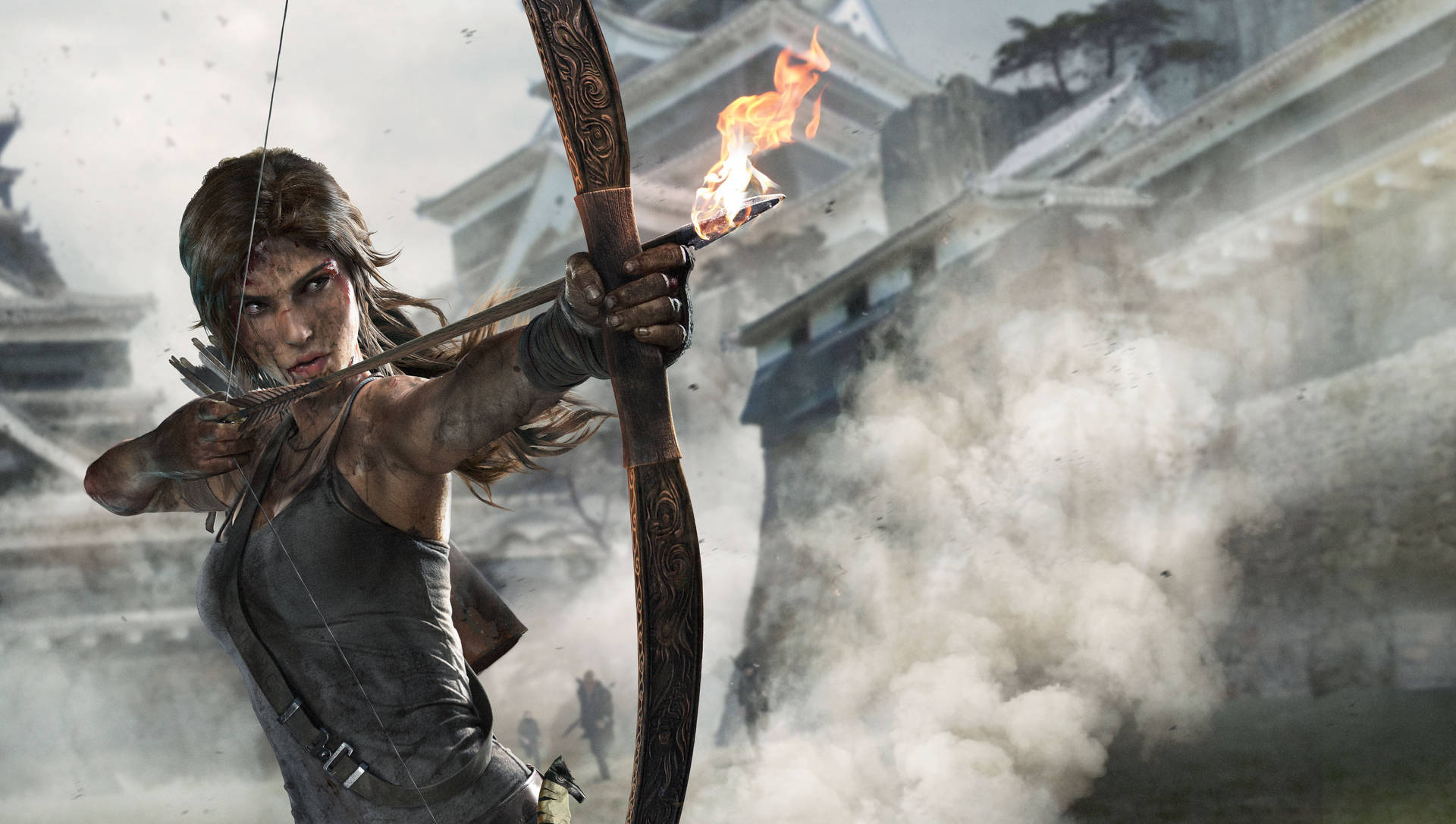 Hot Lara Croft Arrow Tomb Raider Background