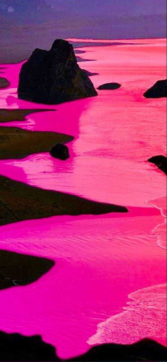 Hot Pink Aesthetic River