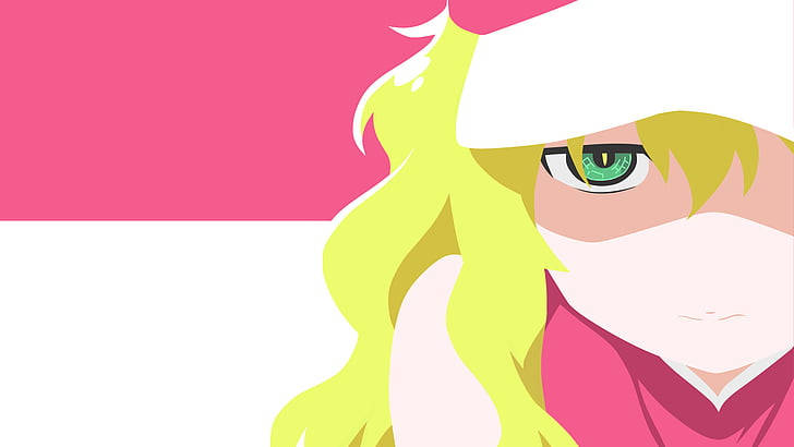 Hot Pink And White Lucoa Background