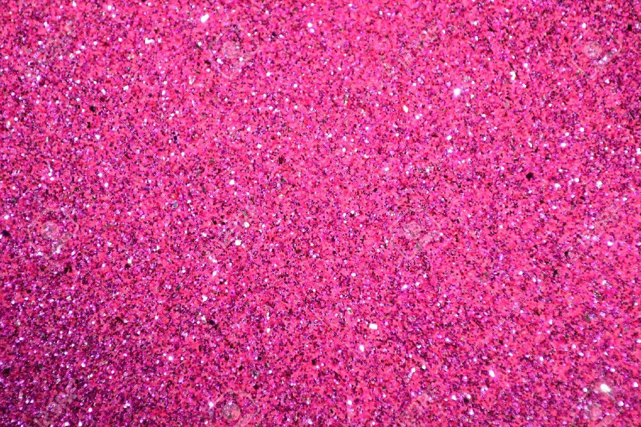 Hot Pink Glitter Background