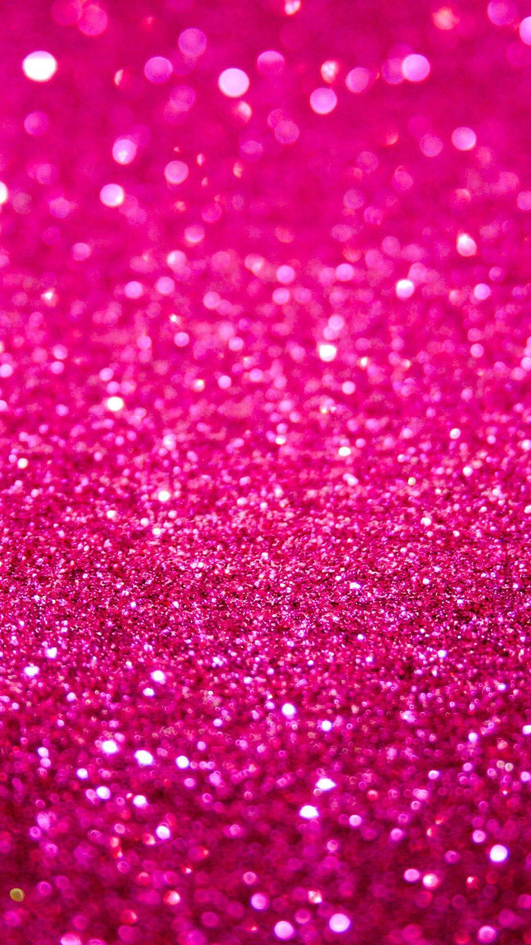 Hot Pink Glitter Sparkle Iphone Background