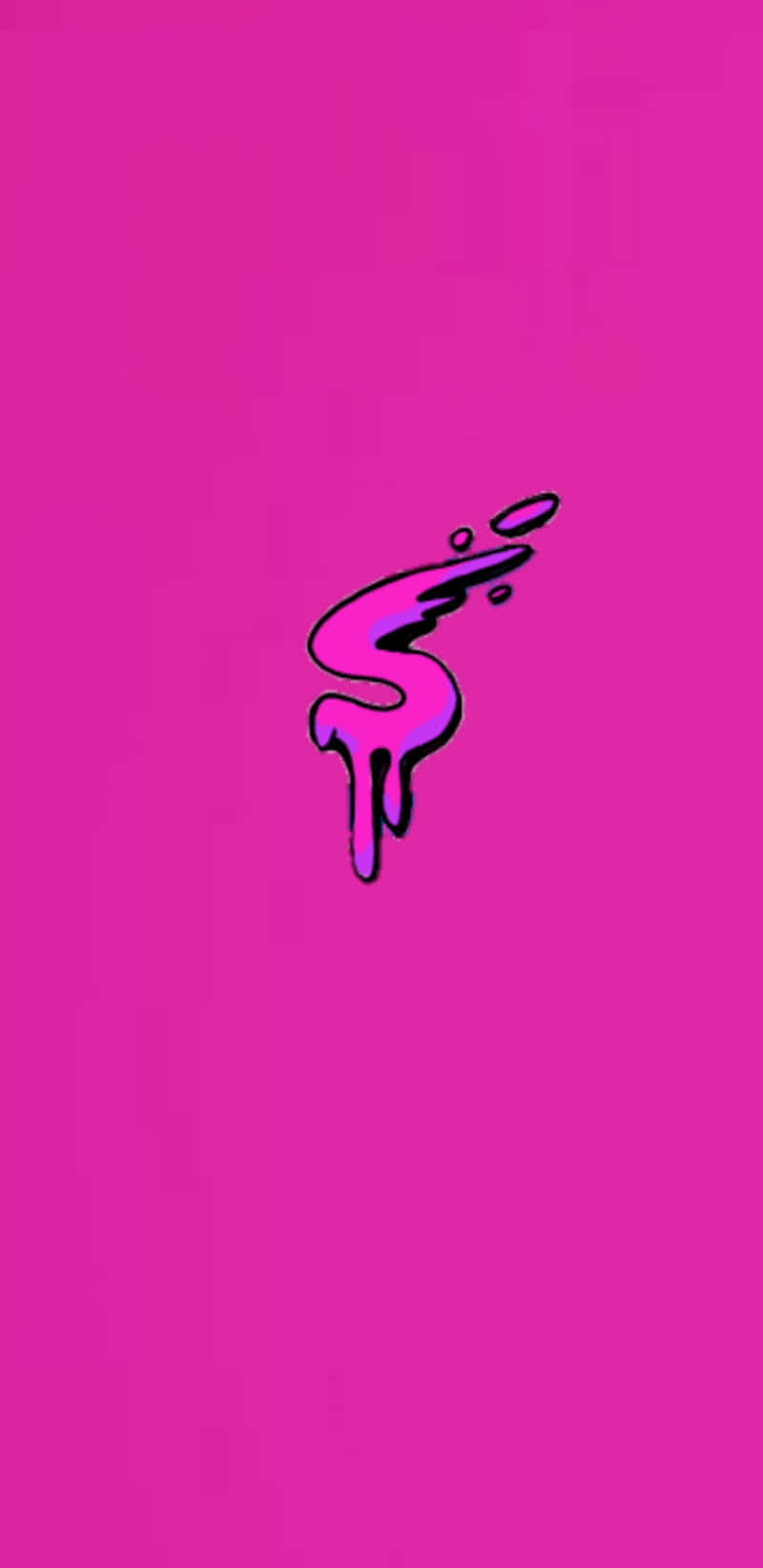 Hot Pink Slushy S Logo Background