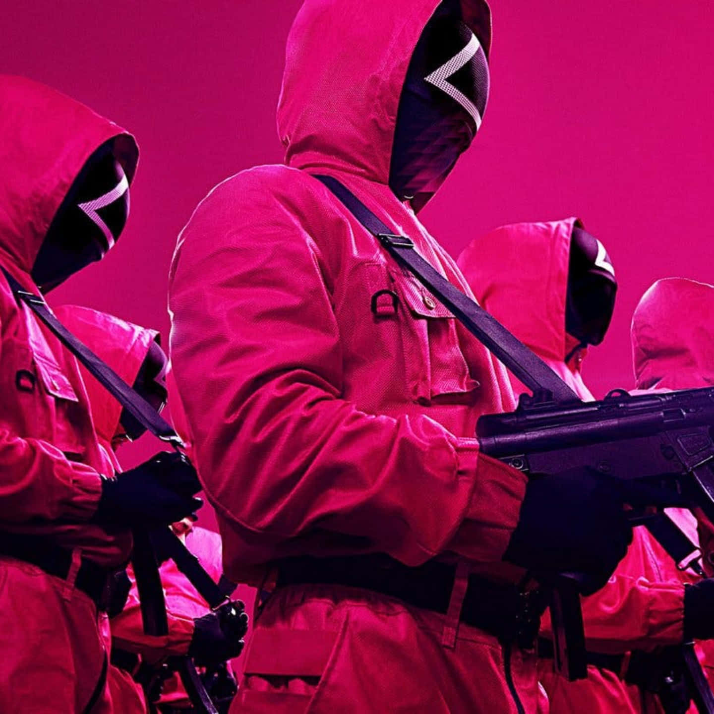 Hot Pink Squid Game Pfp