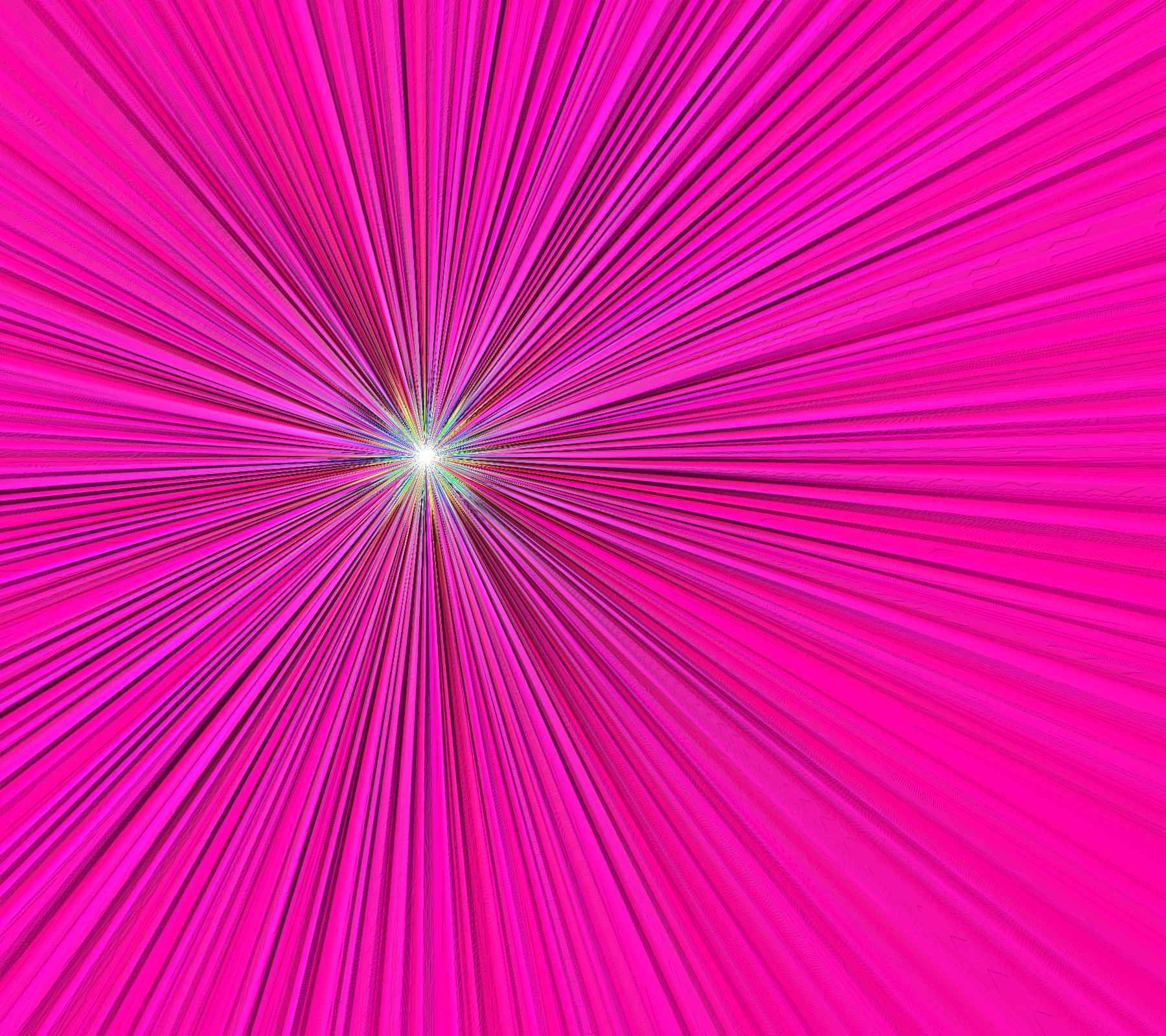 Hot Pink Starburst Pattern White Background