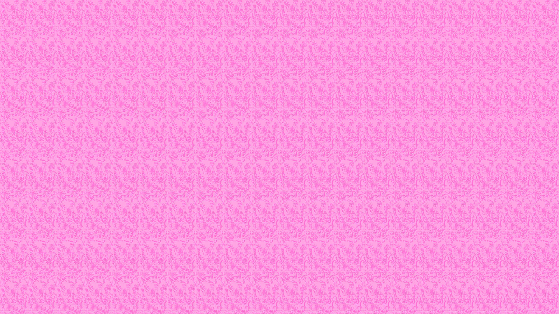 Hot Pink With Light Colored Patterns Background