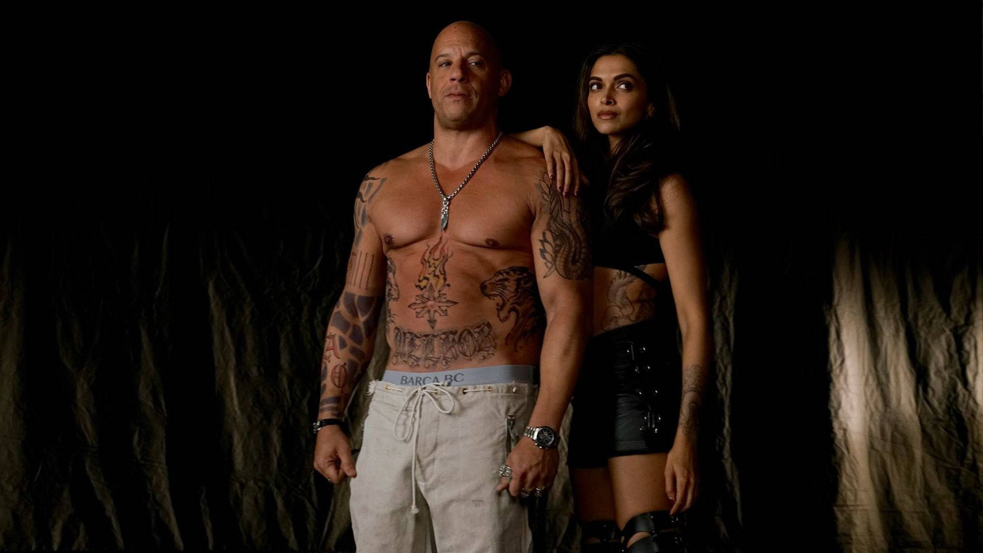 Hot Vin Diesel And Deepika Padukone Background