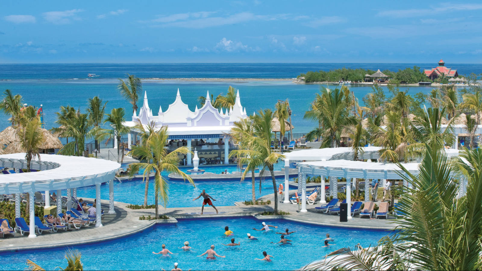 Hotel Riu In Montego Bay Background