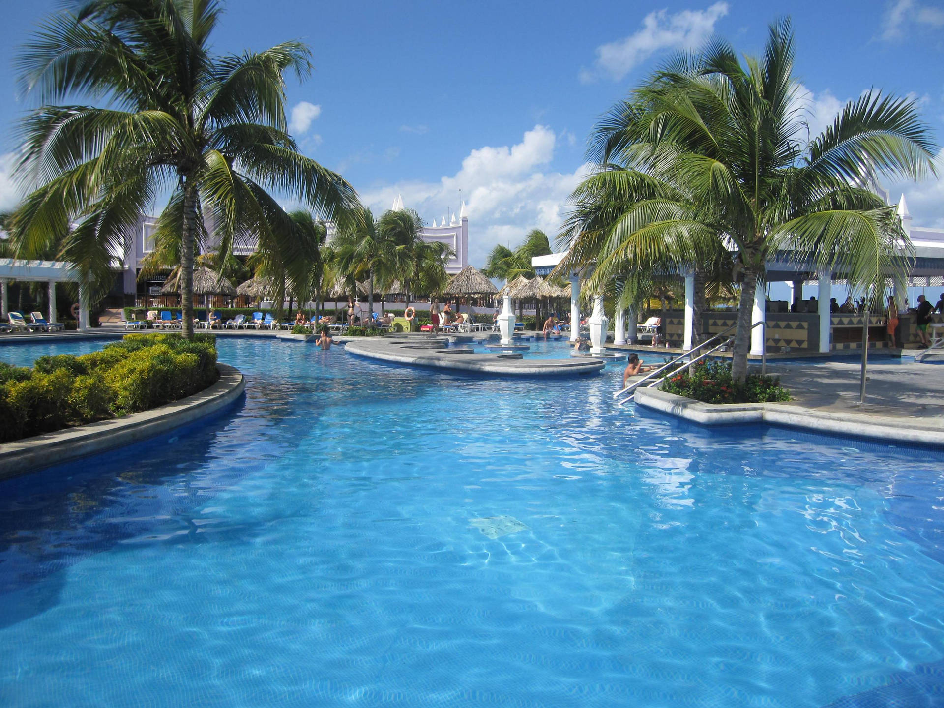 Hotel Riu Montego Bay Pool Background