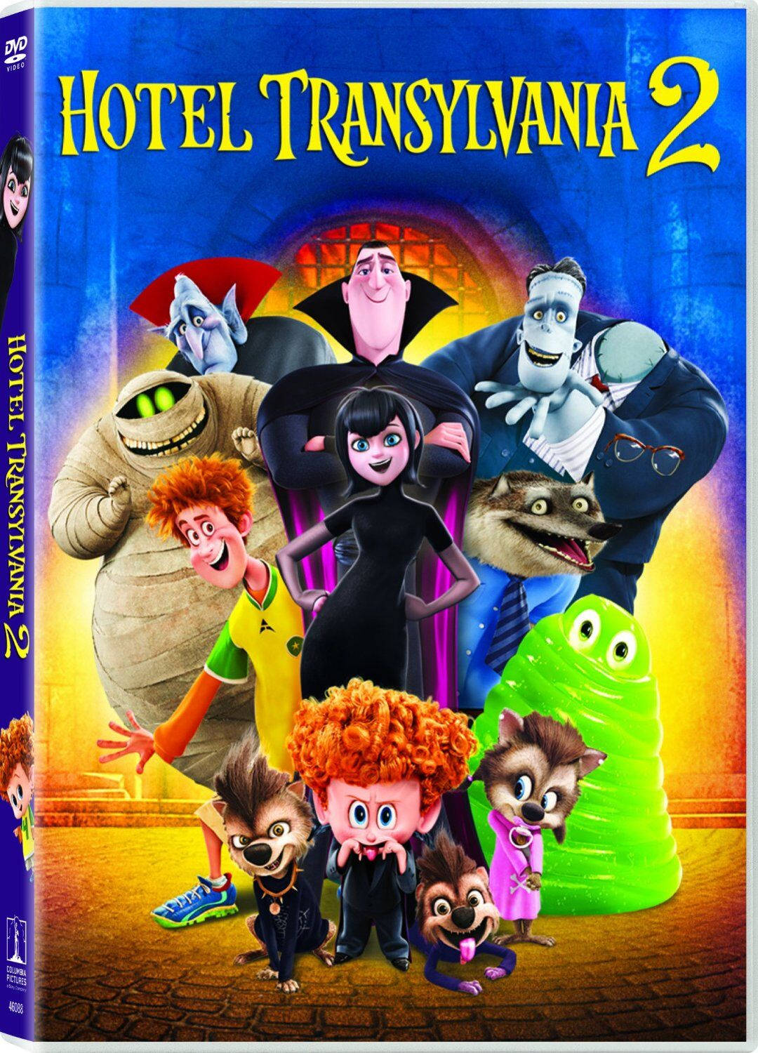 Hotel Transylvania 2 Dvd Case Background