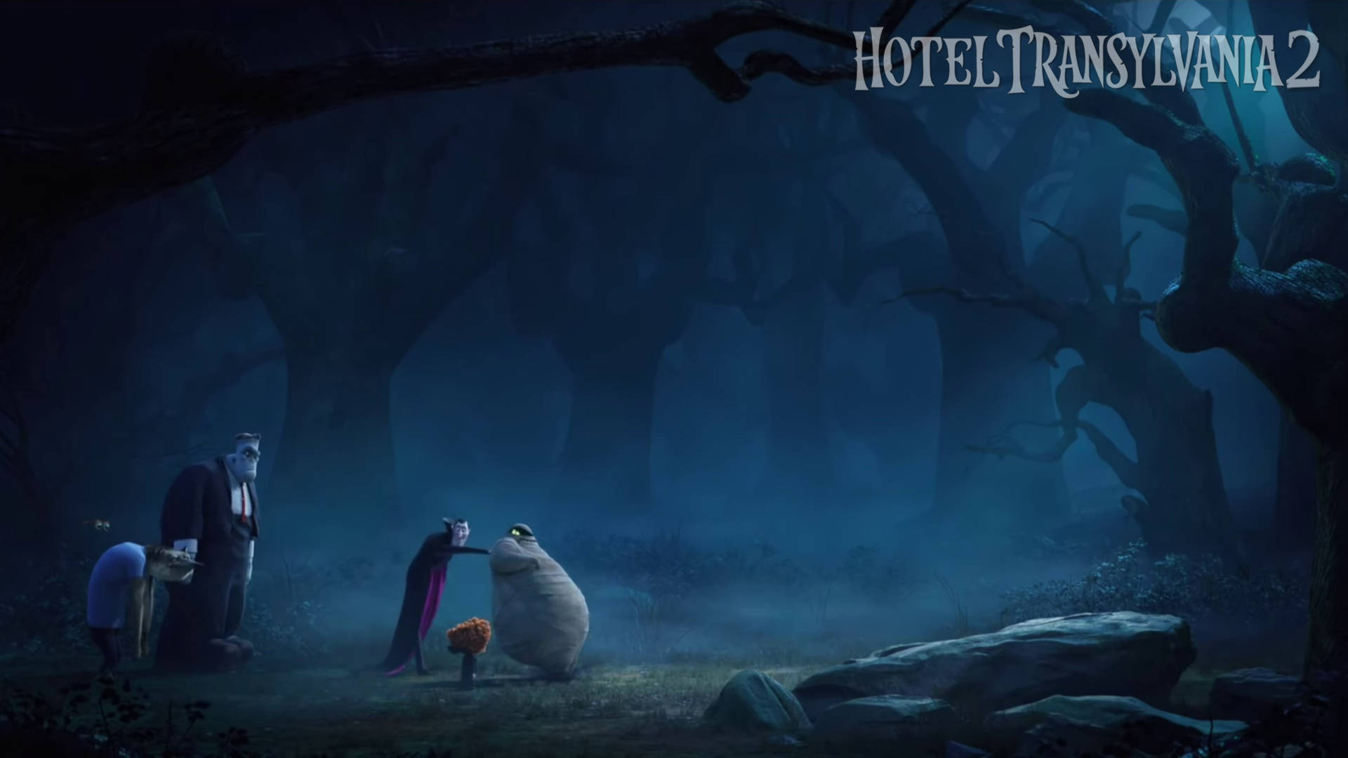 Hotel Transylvania 2 In The Forest Background