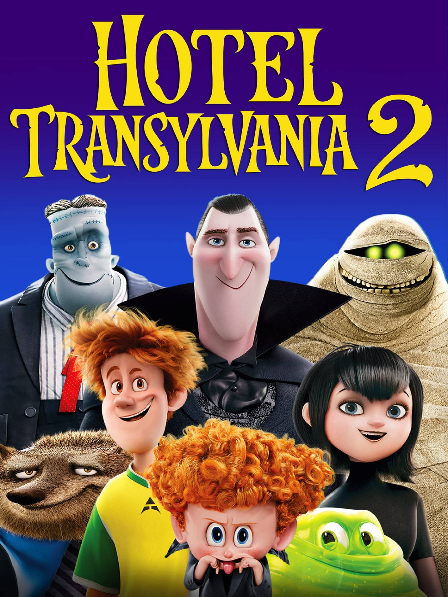 Hotel Transylvania 2 Movie Poster Background