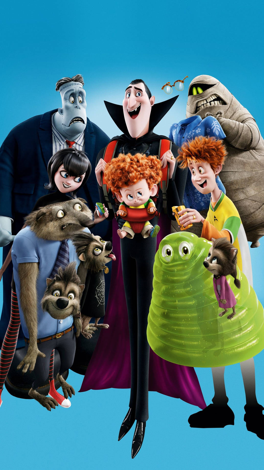 Hotel Transylvania 2 Movie Poster Background