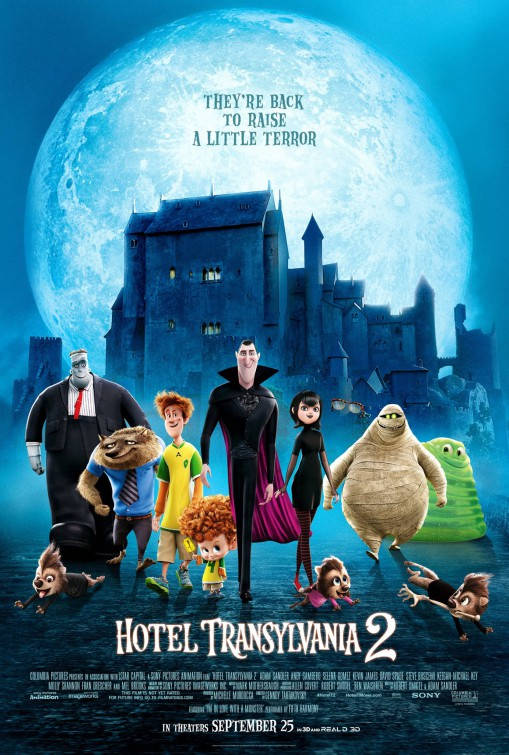 Hotel Transylvania 2 Poster Phone Background