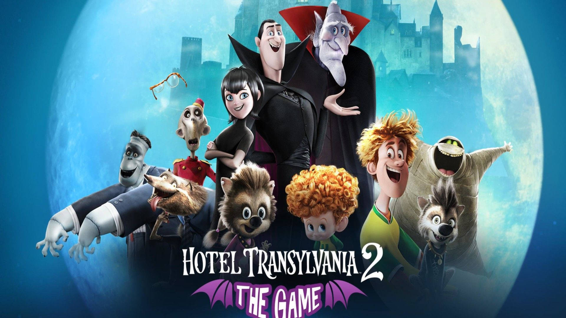 Hotel Transylvania 2: The Game Poster Background