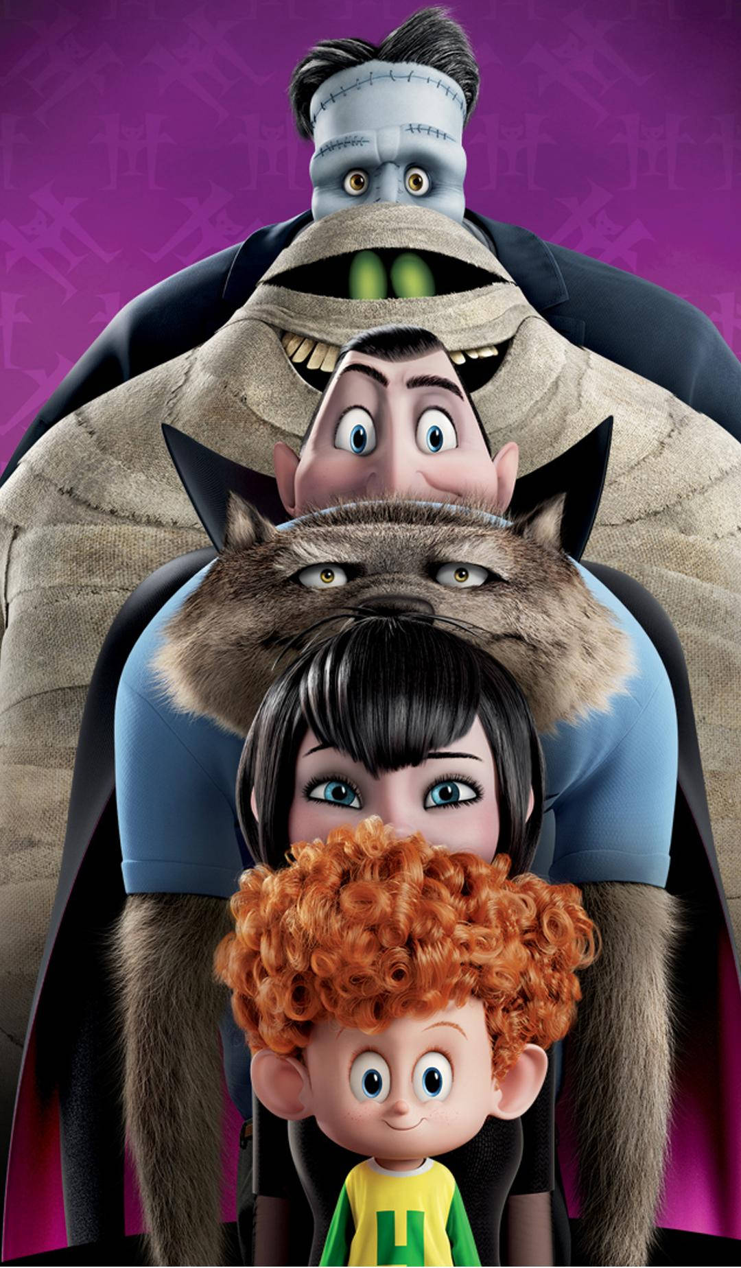 Hotel Transylvania Characters Behind Each Other