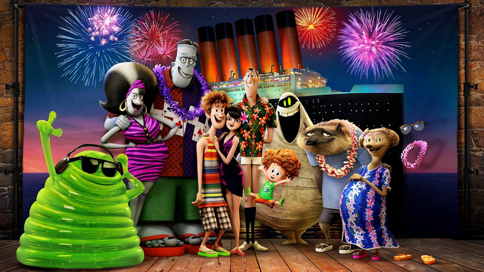 Hotel Transylvania Fireworks Display