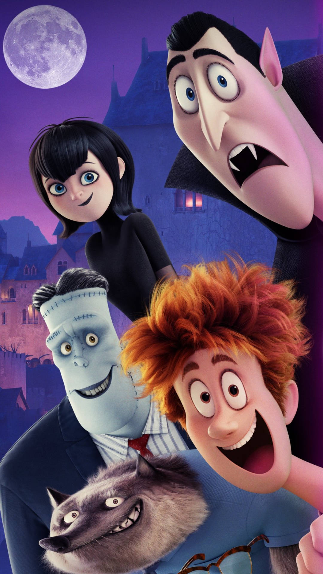 Hotel Transylvania Full Moon Poster Background