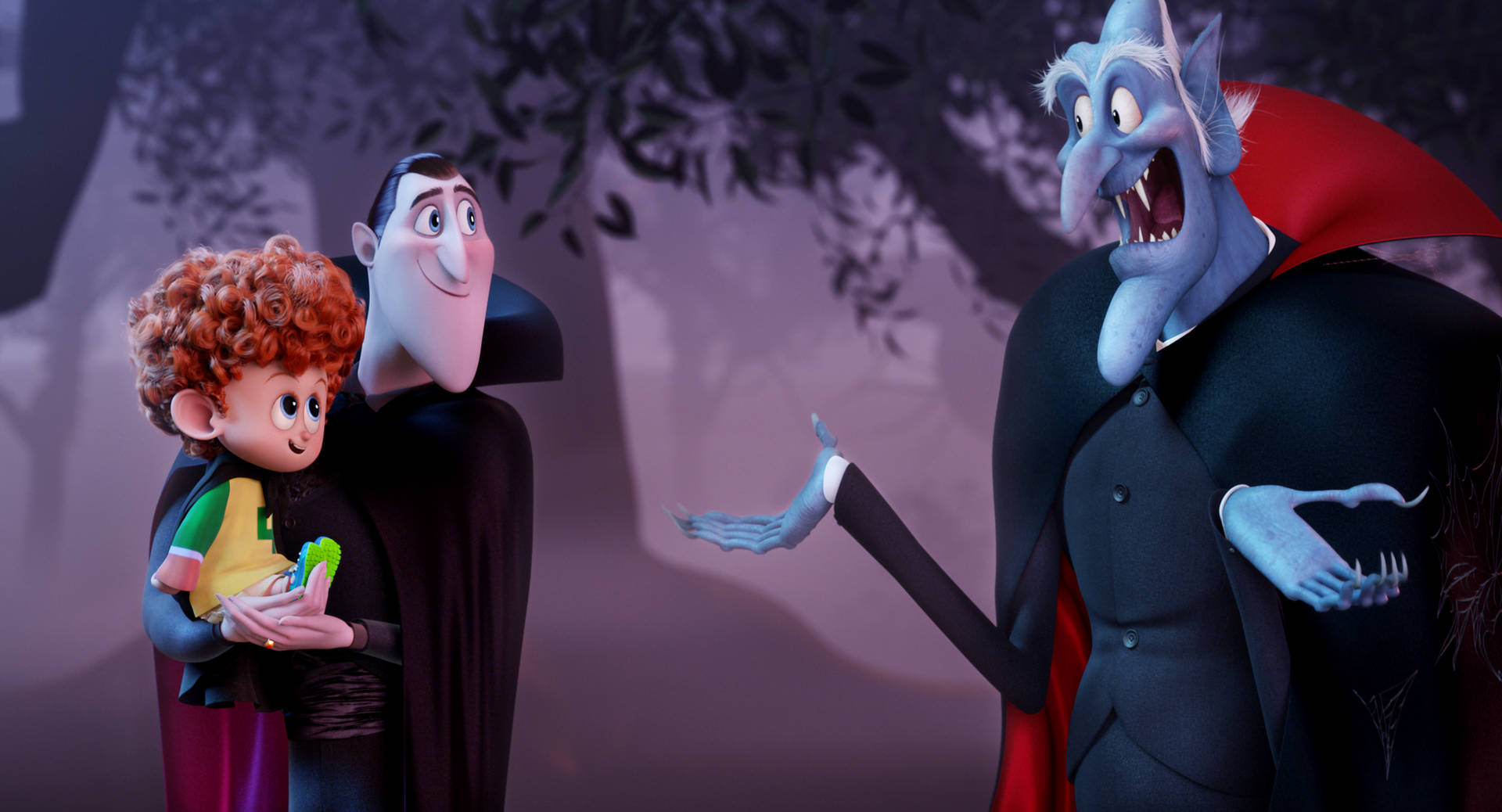 Hotel Transylvania Happy Vlad Background