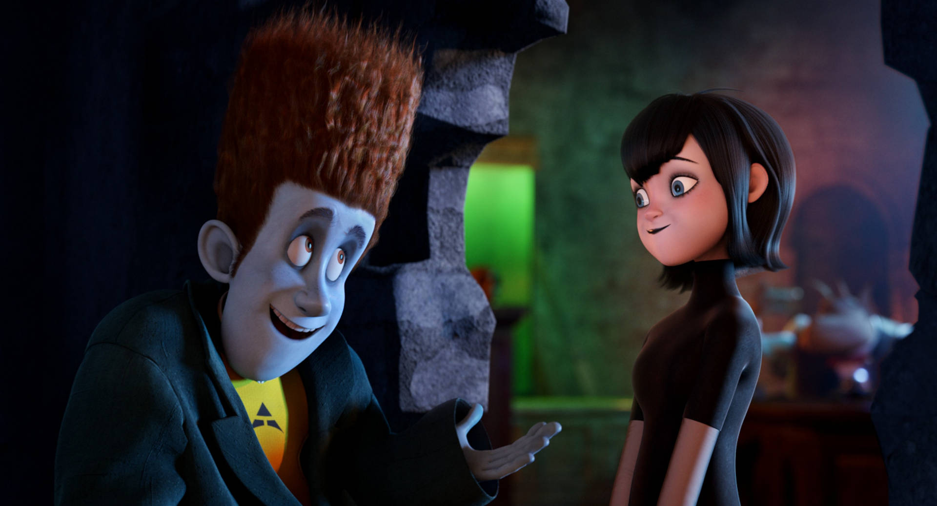 Hotel Transylvania Mavis And Jonathan Scene Background