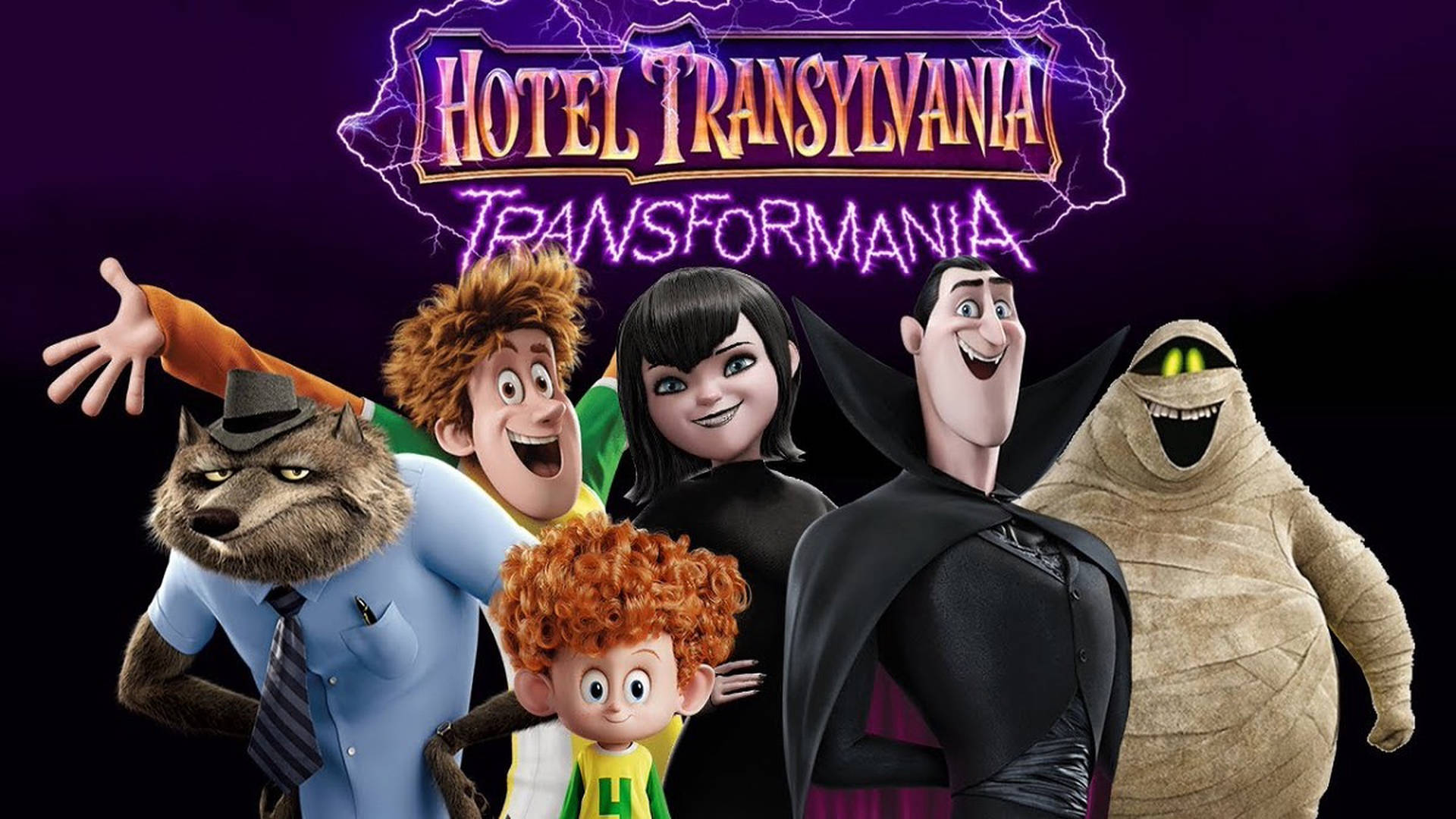 Hotel Transylvania Transformania Main Characters Background