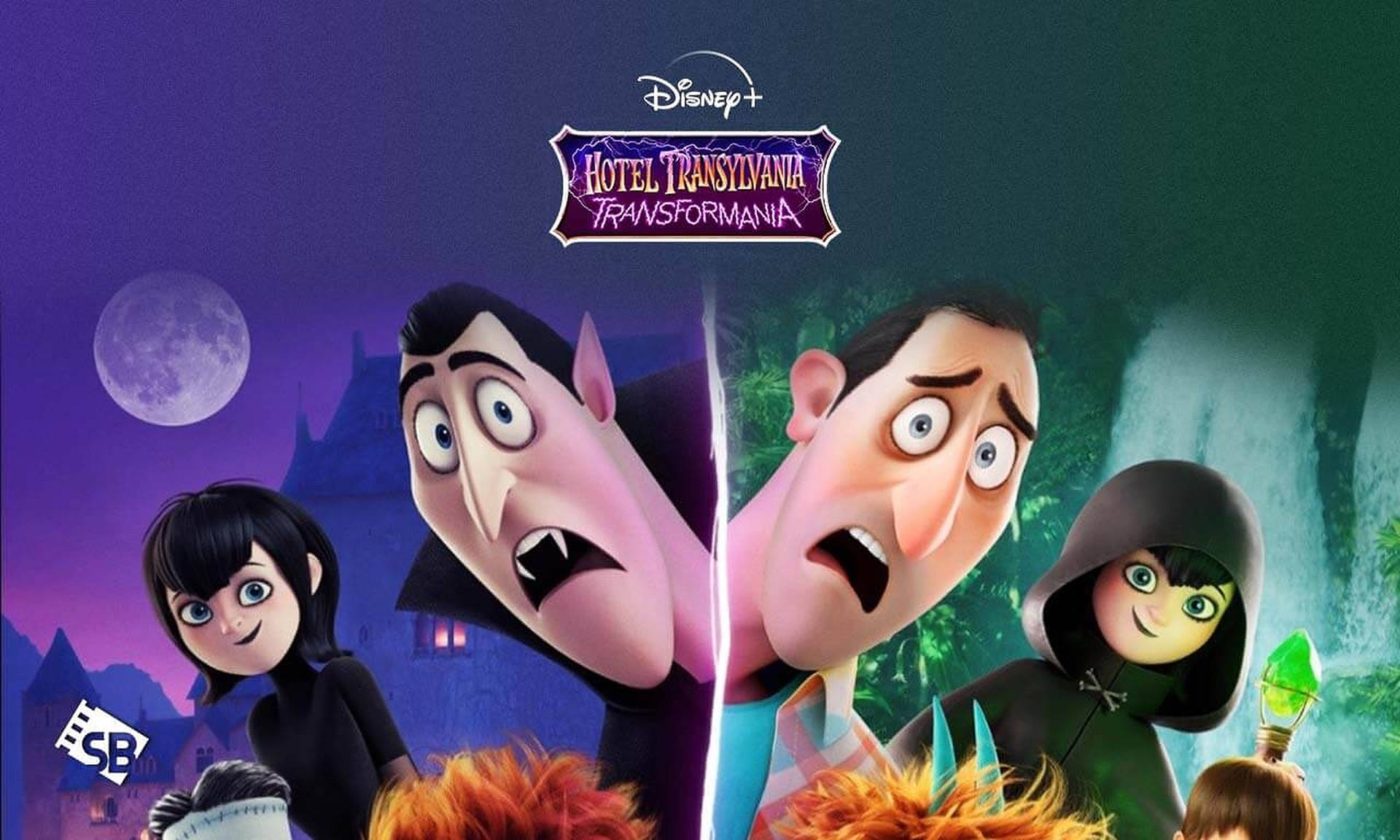 Hotel Transylvania Transformania Mavis And Dracula Background