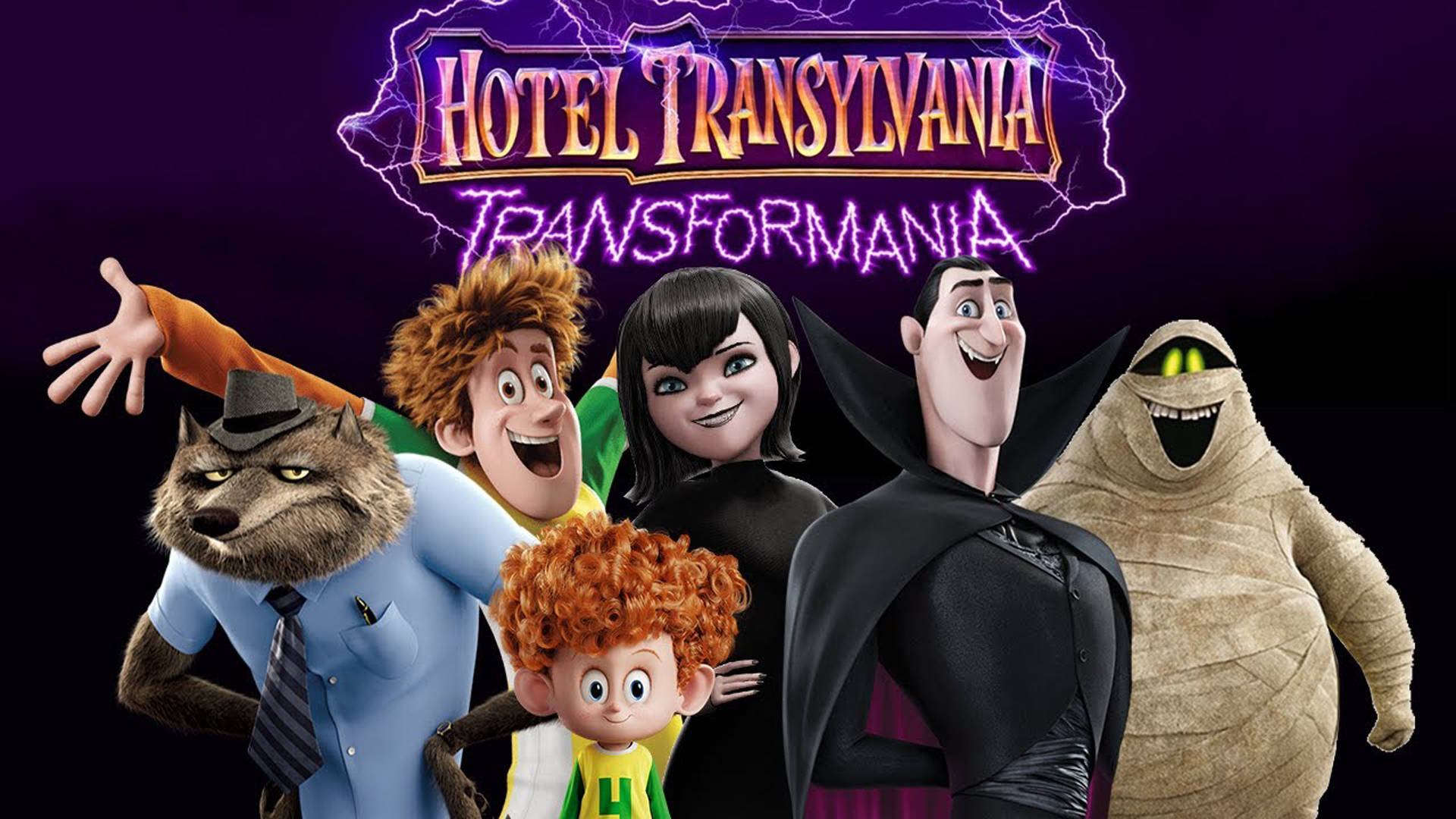 Hotel Transylvania: Transformania Movie Poster Background