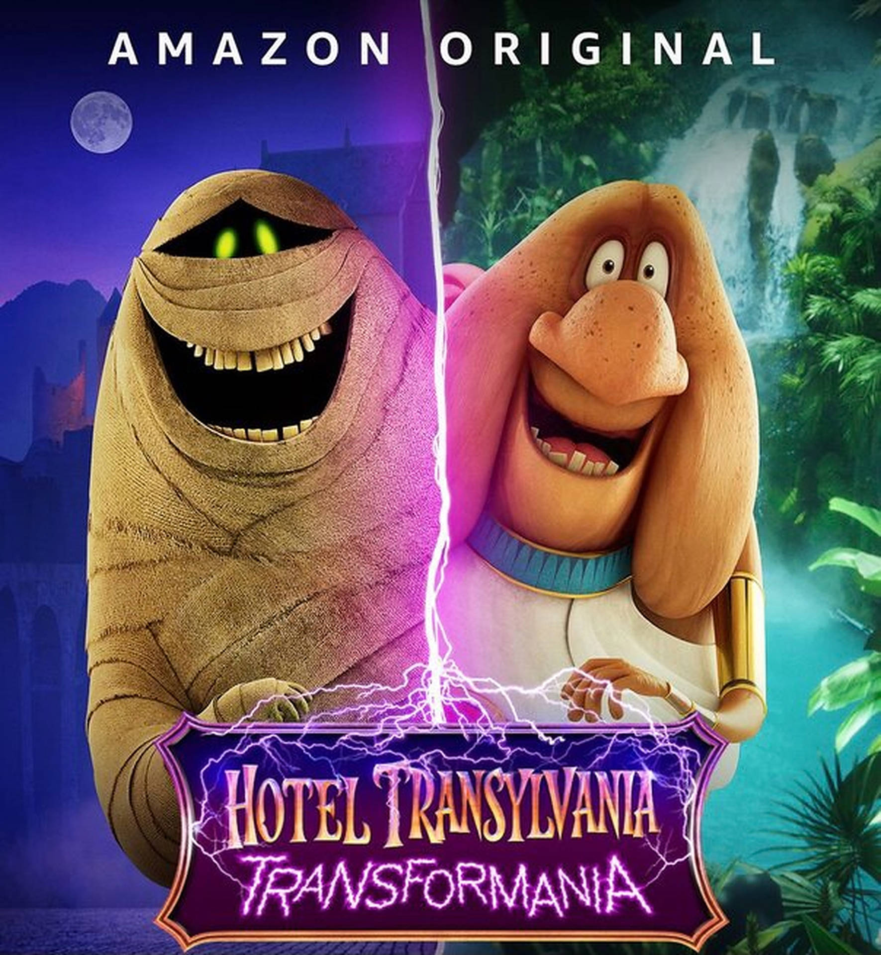 Hotel Transylvania Transformania Murray Movie Poster Background