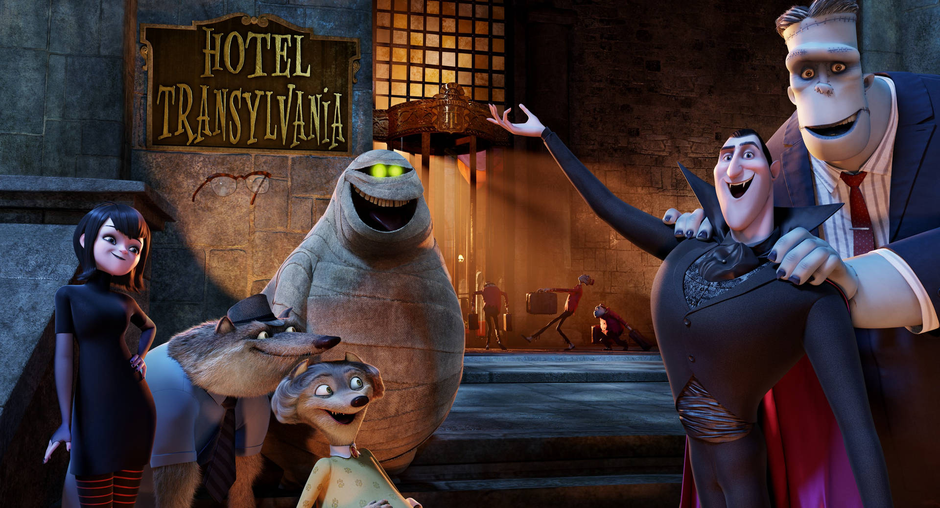 Hotel Transylvania Warm Welcome Background